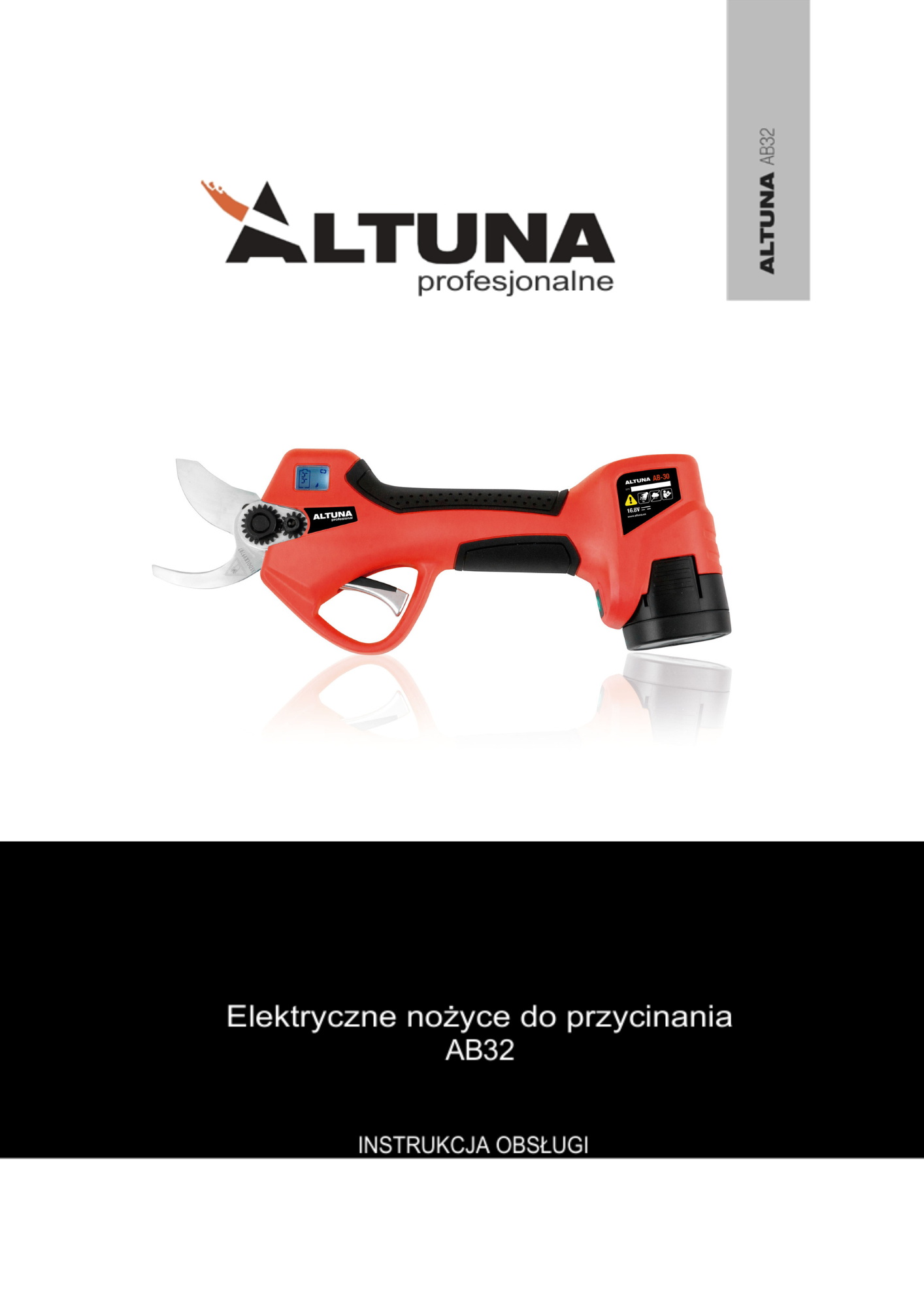 Instrukcja obsługi sekatora Altuna AB32