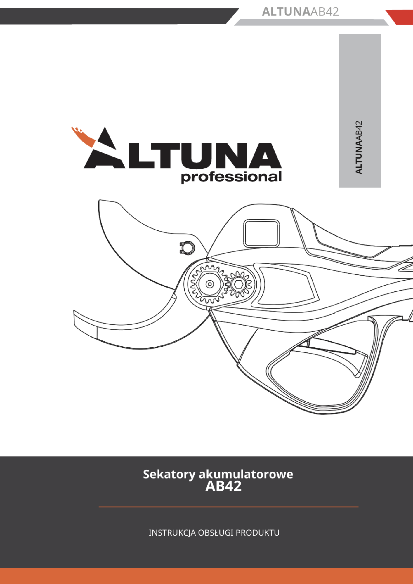 Instrukcja obsługi sekatora Altuna AB42